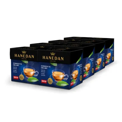 Immagine prodotto di MERAY Hanedan Tè nero Earl Grey - 20×2,5g bustine di tè - 50g - 8 confezioni