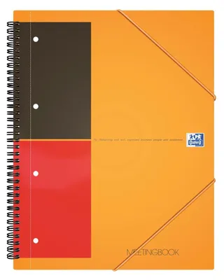 Immagine prodotto di Blocco universitario Oxford International "MEETINGBOOK", foderato, A5