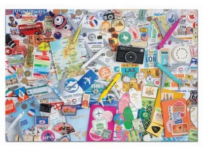 Produktbild von Educa Reisekollagen-puzzle 1000 Stücke Mehrfarbig Kinder Mehrfarbig One Size