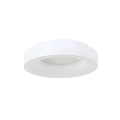 Produktbild von Steinhauer Deckenleuchte Ringlede 1-flammig Mattes weiß 30x30cm