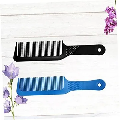 Produktbild von 2 Sets Haarstylingkämme – antistatisches Friseurkamm-Set aus Kunststoff für Männer, 4 Stück X 2