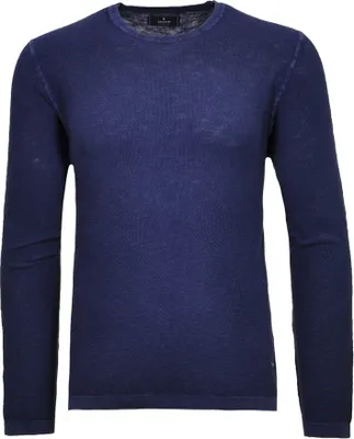 Produktbild von 30502 Ragman, ,  Herren Crew Neck Rundhals Pullover Pulli, Mittelstrick, blue , XL