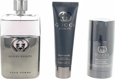 Produktbild von Gucci Guilty Pour Homme EDT 90 ml + DST 75 ml + SG 50 ml (man)
