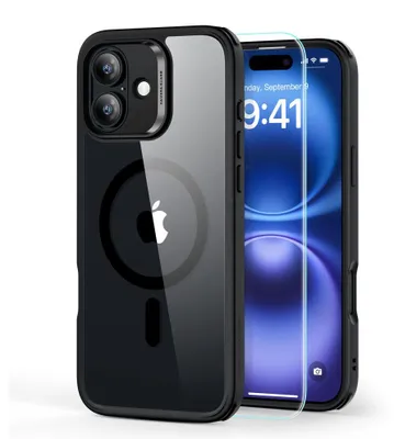 Obrázek produktu pro Esr Classic Hybrid Halolock Magsafe a tvrzené sklo Iphone 16 Plus Čiré/černé