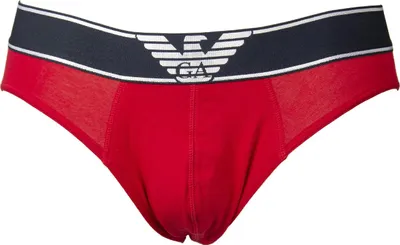 Produktbild von EMPORIO ARMANI Herrenslip elastische Sichtunterwäsche Artikel 110814 1A725 BRIEF, EUR S - CN 165/90 - BR P - MX CH, Cotone 95%,Elasthan 5%