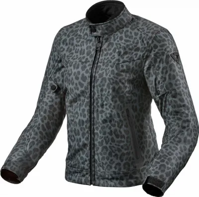 Image de Revit Shade H2O Veste textile moto pour femme, noir/gris, S