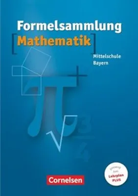 Immagine prodotto di Formelsammlung Mathematik. Mittelschule. Bayern