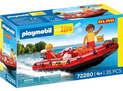 Immagine prodotto di PLAYMOBIL: Barca di soccorso, altri articoli