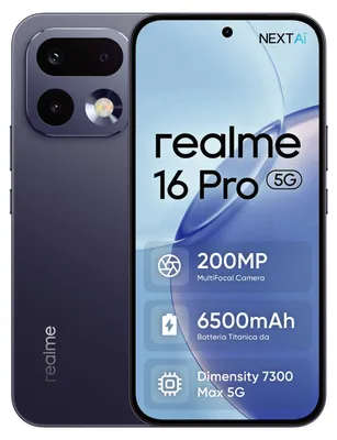 Obrázok produktu pre Realme 16 Pro 5G 8/256GB sivý