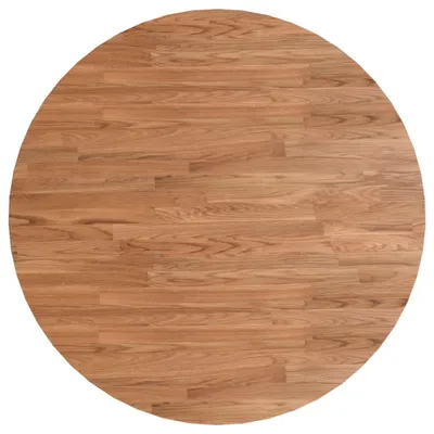 Immagine prodotto di vidaXL Piano tavolo rotondo marrone chiaro Ø90x1,5 cm in legno di rovere trattato