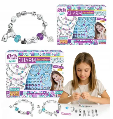 Zdjęcie produktu dla Zestaw do robienia bransoletek biżuterii charms zabawka dla dzieci XL