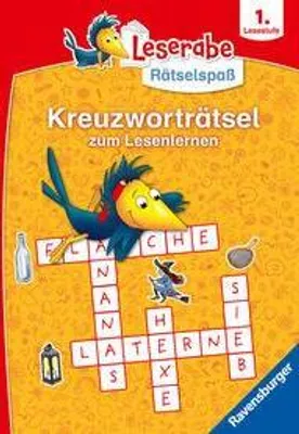 Produktbild von Leserabe - Rätselspaß - Kreuzworträtsel zum Lesenlernen