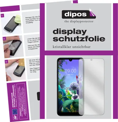 Obrázok produktu pre 2x ochranná fólia displeja pre LG Q60 clear screen protector film ochrana displeja dipos