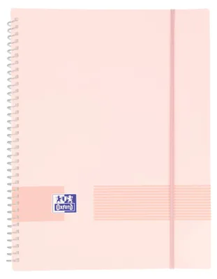 Image de Oxford Hamelin Classeur 20 Pochettes Opaques en Plastique Avec Élastique Transparent Transparent One Size