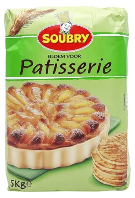 Obrázok produktu pre Soubry Patisserie Múka 5000 g - Vysokokvalitná múka na koláče, torty a pečivo