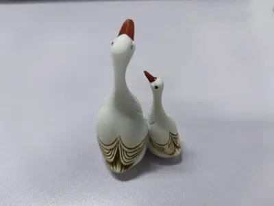 Produktbild von Kleiner weißer Gartenschmuck Gartenfigur