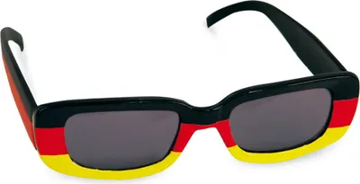 Produktbild von Deutschland Brille gerade Form