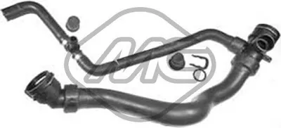 Produktbild von Metalcaucho Kühlerschlauch Wasserschlauch für VW PASSAT Variant (3B6) 09320