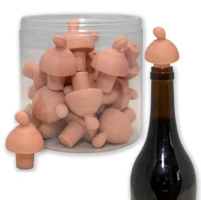 Produktbild von Flaschenverschluss in Weinbrustform 1 Stck