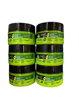 Produktbild von Nature Box Avocado Repair Haarmaske 6 x 200 ml - Mit Avocadoöl - Vorteilspack