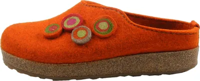 Produktbild von Haflinger Damen Hausschuhe Pantoffeln Grizzly Kanon 731023 , Größe:40 EU, Farbe:Rot