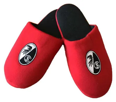 Produktbild von SC Freiburg Hausschuhe mit Logo, Größe 37/38