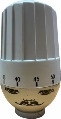 Produktbild von Italora Timer, Küchenuhr, Küchentimer Eieruhr Chef Gesicht, weiß