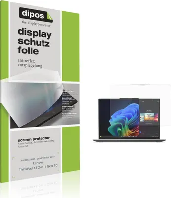 Image de 2x Film de protection d'écran pour Lenovo ThinkPad X1 2-in-1 Gen 10 protecteur antireflet dipos