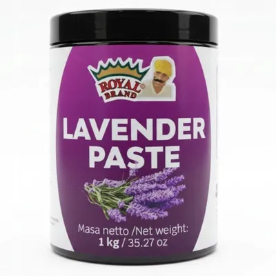 Immagine prodotto di Pasta di lavanda naturale da 1 kg per dolci e gelati, ottenuta dai fiori di lavanda reale