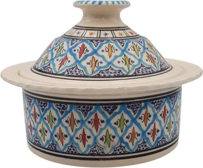 Obrázek produktu pro Querouana Bakir tyrkysový pekáč - D 25 cm