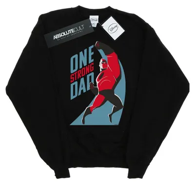 Image de Disney - Sweat-shirt pour homme « The Incredibles OneStrong Dad » BI42862 (3XL) (noir)