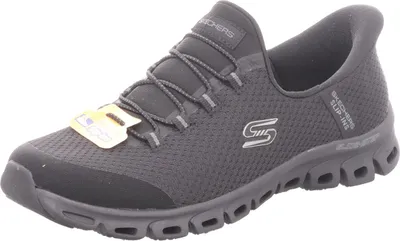 Image de Skechers Femmes-Sneaker-Slipper Noir, Couleur:noir, EU Taille:36