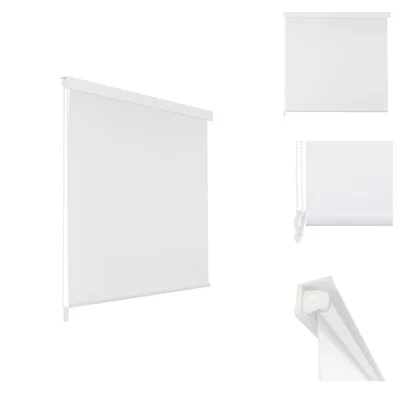 Zdjęcie produktu dla vidaXL Roleta prysznicowa 160 x 240 cm biała - Zasłony prysznicowe