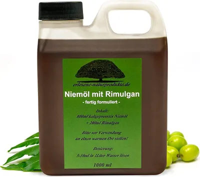 Produktbild von Niemöl Neemöl mit Rimulgan 1L *FERTIG GEMISCHT*  Konzentrat für Pflanzen