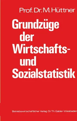 Produktbild von Grundzüge der Wirtschafts- und Sozialstatistik