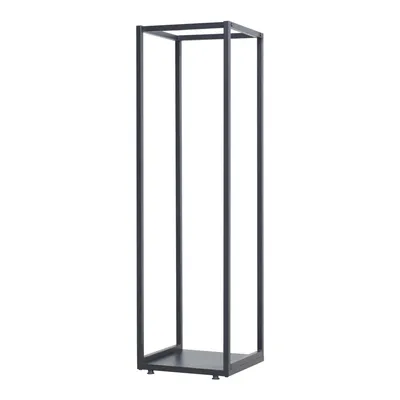 Produktbild von In And OutdoorMatch Brennholzregal Tixxie – Holzlagerung – 35 x 35 x 120 cm – Schwarz – pulverbeschichteter Stahl – stabil und robust