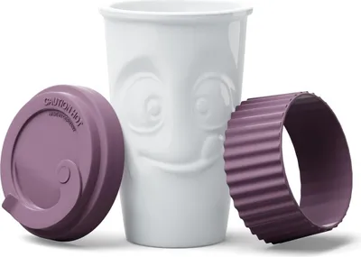 Produktbild von 2 x To Go Becher Lecker - Weinbeere - by FIFTYEIGHT - T029002