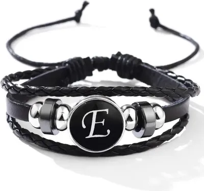Produktbild von Elegantes Armband Alphabet - E für Uni KP30397