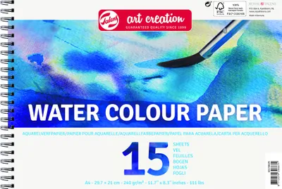 Zdjęcie produktu dla Talens 9317002M, Papier artystyczny, 240 g/m², 15 ark.
