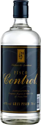 Produktbild von Pisco Control Gran Tresterbrand aus Chile 0,7l 700ml (43% Vol) -[Enthält Sulfite]