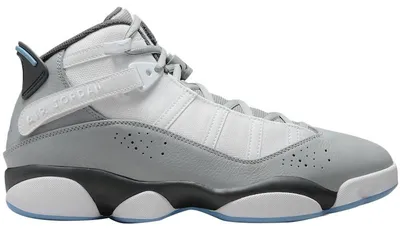 Image de Jordan 6 Rings, couleur blanc, gris "particle", bleu "Dutch" - pointure européenne 44,5