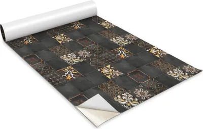 Produktbild von Selbstklebende Möbelfolie - Dekorationsfolie - Tischmöbel - Zuschneidbar - Kleine Fliesen - 100 x 50 cm