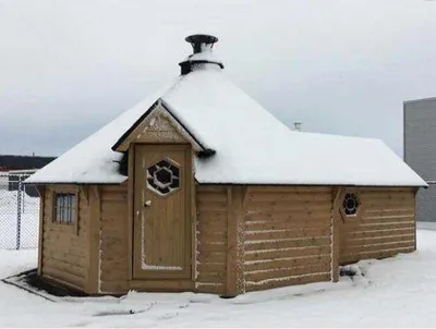 Obrázek produktu pro Grilovací chata Grilovací bouda Venkovní sauna Dřevěná sauna Grilovací bouda Ohniště