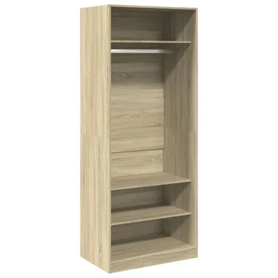 Zdjęcie produktu dla vidaXL Szafa dąb sonoma 80x50x200 cm materiał drewnopochodny