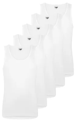 Produktbild von Speidel 5er Pack Classic Unterhemd / Tanktop Baumwolle in Feinripp Qualität, Ohne störende Seitennähte, Körpernah geschnitten