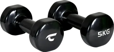 Produktbild von Christopeit Vinylhanteln – Ergonomisch Geformte Gusseisen-Hanteln mit Rutschfester Vinylummantelung, Ideal für Ganzkörper- und Muskelaufbautraining Zuhause & Fitnessstudio