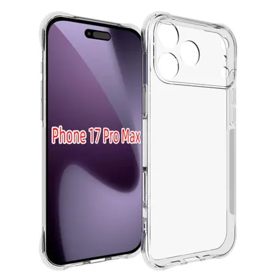 Produktbild von Handyhülle für Apple IPhone 17 Pro Max Schutzhülle Handy Hülle Case aus Silikon Tpu Cover Transparent