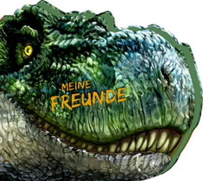 Produktbild von T-Rexworld Freundebuch – Meine Freunde - in Dinoform - T-Rex World