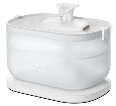 Produktbild von Petlibro Dockstream, Automatische Haustiertränke, Acrylnitril-Butadien-Styrol (ABS), Weiß, Katze, 2,5 l, AC