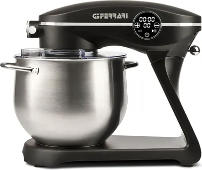 Obrázok produktu pre G3 Ferrari G20137, Stojaci mixér, Čierna, Nerezová oceľ, Tlčenie, Hnetenie, Miešanie, 8 L, Dotyk, Kov